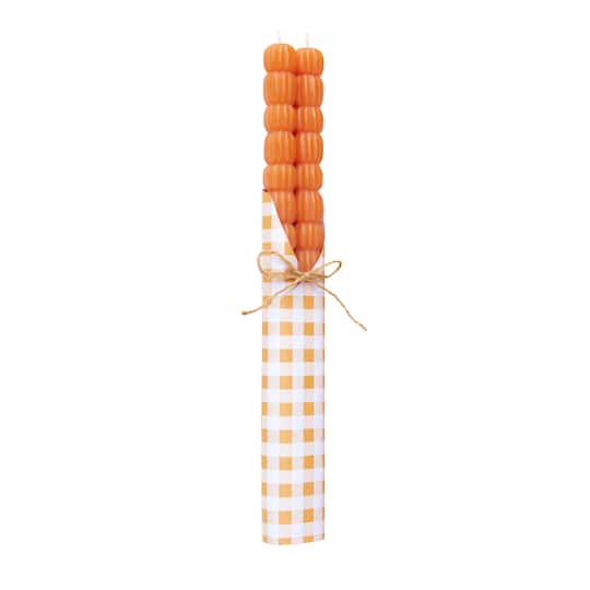 12" Pumpkins Stack Taper Candles, 2ct. by Ashland®